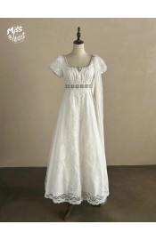 Miss Point The Era Of Light Clothing Empire Waist Deluxe Short and Long One Piece(Reservation/Full Payment Without Shipping)